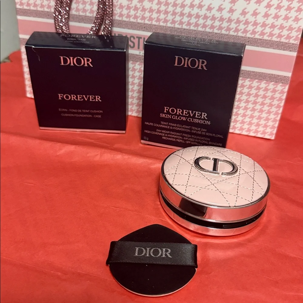 Diorskin Forever Cushion Case 2025' PLUS foundation Shade 1N Neutral